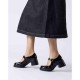 Zapatos Mujer Wonders Ana  E-7103 Negro