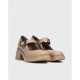 Zapatos Mujer Wonders Rosa  E-7103 Taupe