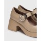 Zapatos Mujer Wonders Rosa  E-7103 Taupe