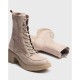 Botines Mujer Wonders Eme E-7105 Taupe