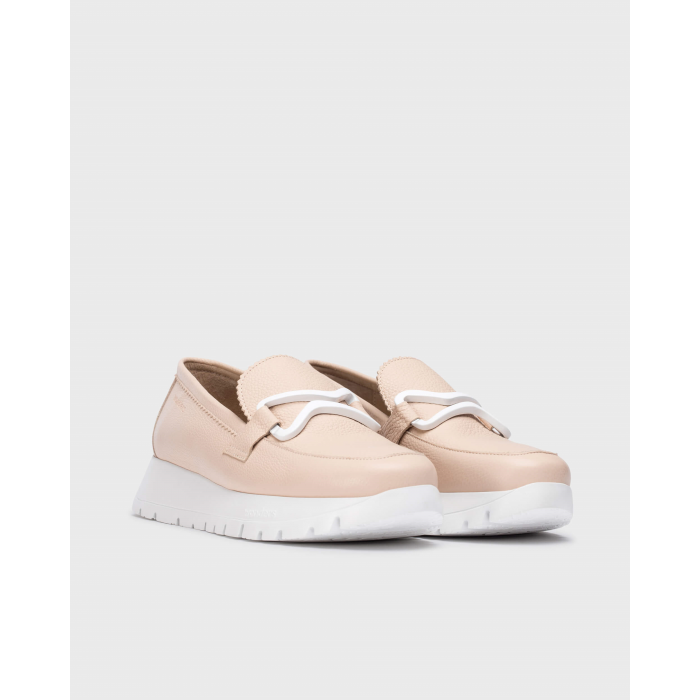 Mocasines Mujer Wonders Aura A-2480 Palo