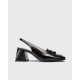 Zapatos Tacón Mujer Wonders  Rebeca H-6312 Negro