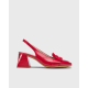 Zapatos Tacón Mujer Wonders  Rebeca H-6312 Rojo