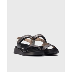 Sandalias Mujer Wonders Hali C-6543 Negra