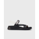 Sandalias Mujer Wonders Hali C-6543 Negra