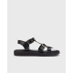 Sandalias Mujer Wonders Luz AB-1012 Negra