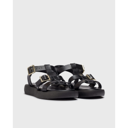 Sandalias Mujer Wonders Luz AB-1012 Negra