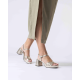 Sandalias Mujer Wonders Danna  G-6810 Platino
