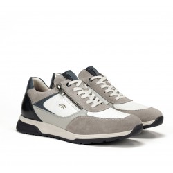 Zapatos Deportivos Hombre Fluchos Louis F1958 Gris
