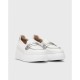 Mocasines Mujer Wonders A-2671 Bacán Blanco