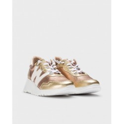 Zapatos Deportivos Mujer Wonders Kyoto E-6760 Oro