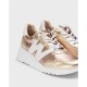 Zapatos Deportivos Mujer Wonders Kyoto E-6760 Oro