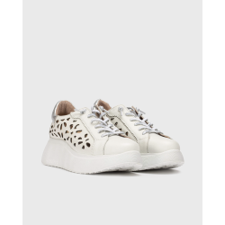 Zapatos Deportivos Mujer Wonders Anan A-3621 Blancas