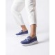Zapatos Mocasines Mujer Wonders Aura A-2480 Azul