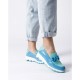 Zapatos Mocasines Mujer Wonders Sima C-7603 Azul