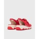 Zapatos Mocasines Mujer Wonders Aixa C-7602 Rojo