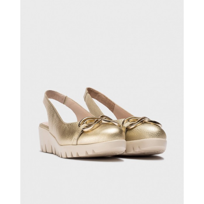 Zapatos Mujer Wonders  Gale C-33331 Platino