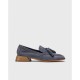 Mocasines Mujer Wonders Zera C-7131 Azul
