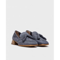 Mocasines Mujer Wonders Zera C-7131 Azul