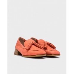 Mocasines Mujer Wonders Zera C-7131 Coral