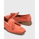 Mocasines Mujer Wonders Zera C-7131 Coral