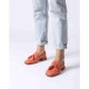 Mocasines Mujer Wonders Zera C-7131 Coral