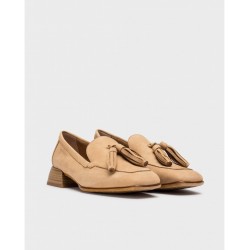 Mocasines Mujer Wonders Zera C-7131 Sand