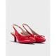 Zapatos Mujer Wonders  Ingrid G-7103 Rojo