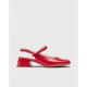 Zapatos Mujer Wonders Vesna  D-1222 Rojo
