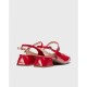 Zapatos Mujer Wonders Vesna  D-1222 Rojo