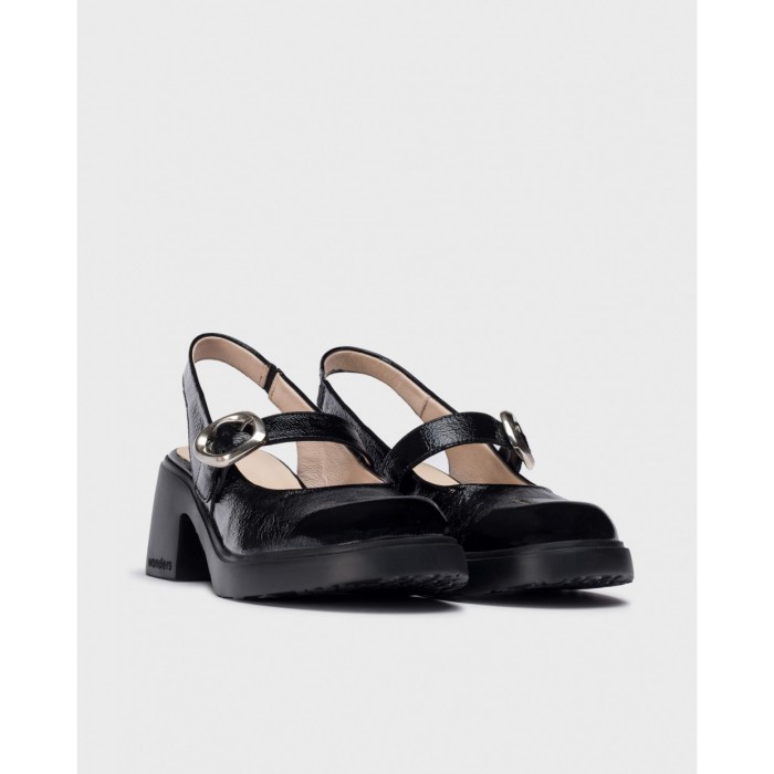 Zapatos Mujer Wonders Sora E-7111 Negro