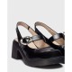 Zapatos Mujer Wonders Sora E-7111 Negro