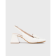 Zapatos Tacón Mujer Wonders  Rebeca H-6312 Blanco