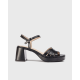 Zapatos Tacón Mujer Wonders Danna  G-6810 Negro
