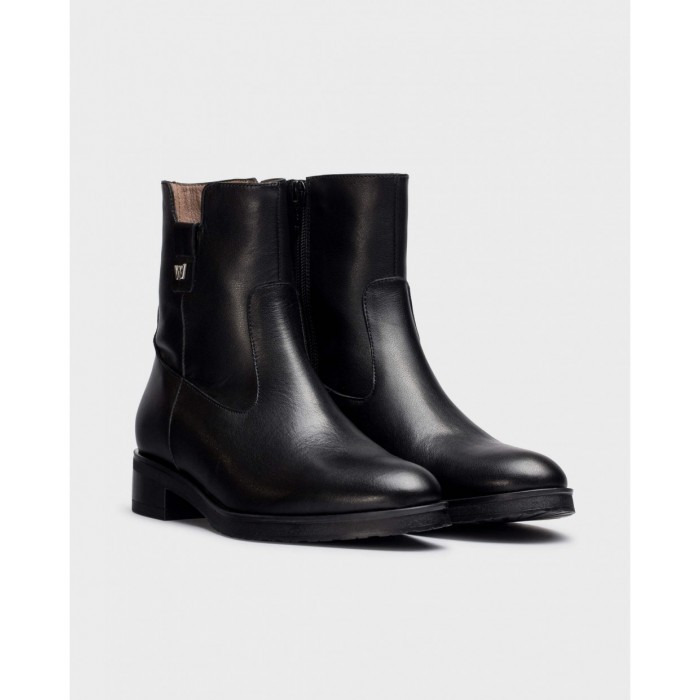 Botines Mujer Wonders Samanthan C-5481 Negro