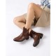 Botines Mujer Wonders Samanthan C-5481 Marrón