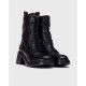 Botines Mujer Wonders Eme E-7105 Negro