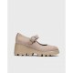 Merceditas Plataforma de Mujer Wonders Valentina G-7003 Taupe
