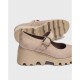 Merceditas Plataforma de Mujer Wonders Valentina G-7003 Taupe