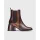 Botines Mujer Wonders Rori H-6403 Marrón