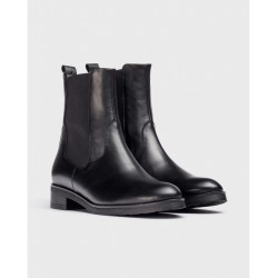 Botines Mujer Wonders Leonor C-5484 Negro