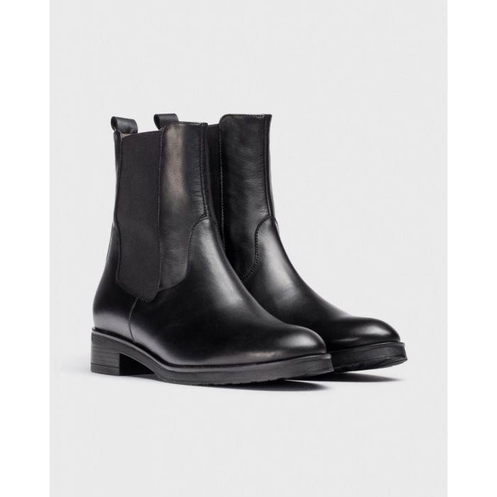 Botines Mujer Wonders Leonor C-5484 Negro