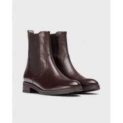 Botines Mujer Wonders Leonor C-5484 Marrón