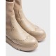 Botines Mujer Wonders Prince A-2833 Taupe