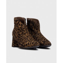 Botines Mujer Wonders Eliot I-9013 Animal Print