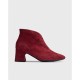 Botines Mujer Wonders Eliot I-9013 Rojo