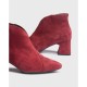 Botines Mujer Wonders Eliot I-9013 Rojo