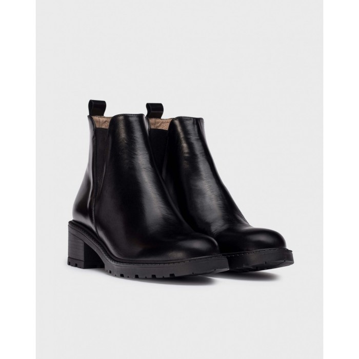 Botines Mujer Wonders Galaxia D-1402 Negro