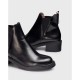 Botines Mujer Wonders Galaxia D-1402 Negro