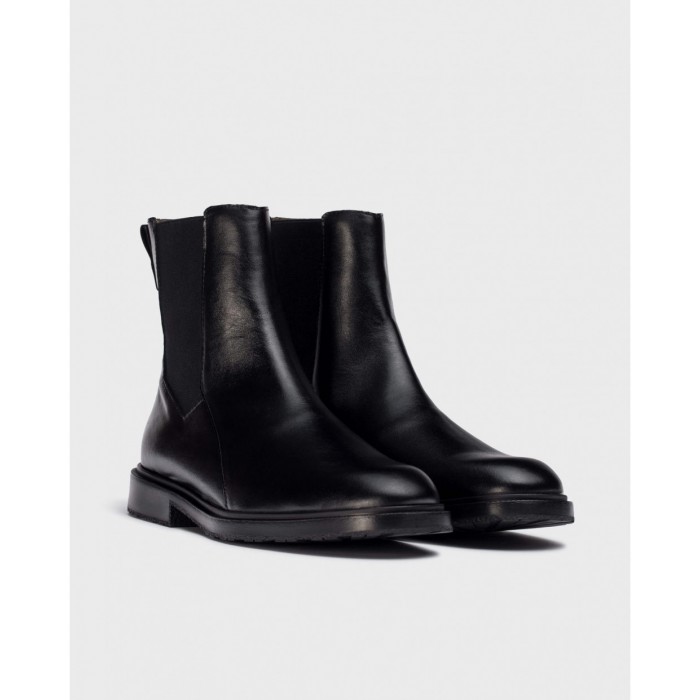 Botines Mujer Wonders Scar B-9141 Negro